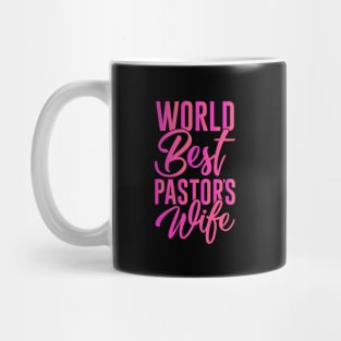 World's Best Pastor's Wife Preacher's Wife Mug